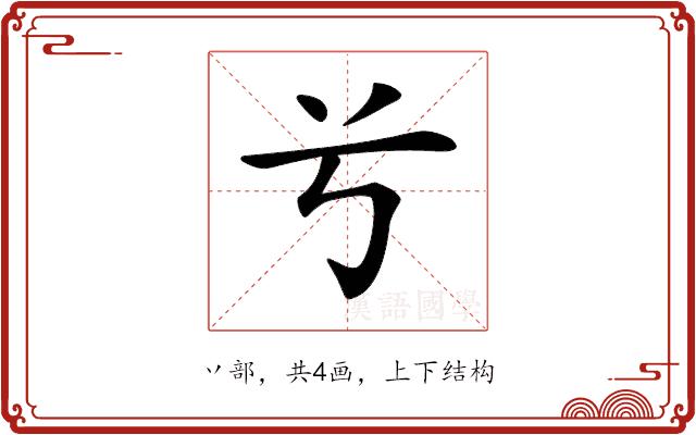 𠔃的部首图片