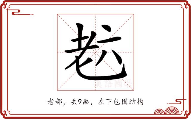 𦒹的部首图片